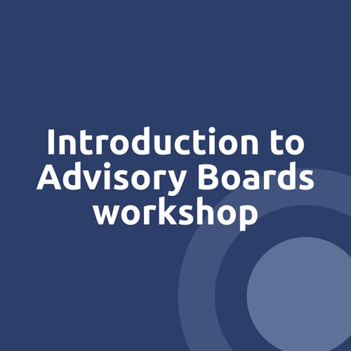 Intro to Advisory Boards